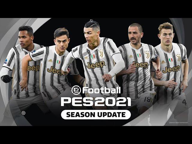 PES 2017 | Graphic Menu PES 2021 Juventus