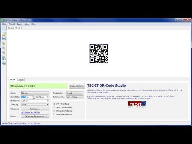 Gratis QR-Code Software