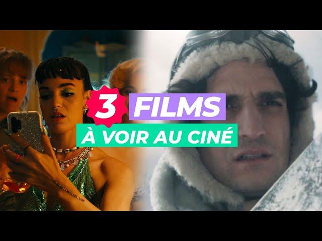 TOP 3 DES FILMS À VOIR AU CINÉ CETTE SEMAINE 