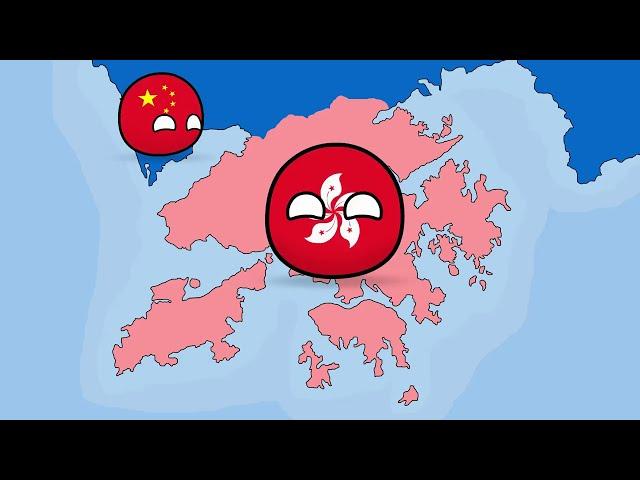 History of Hong Kong - Countryballs