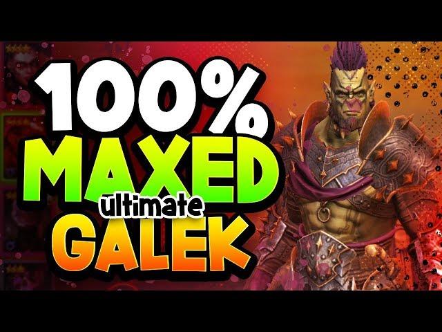 Raid Shadow Legends: Ultimate Galek Guide, Build & Review