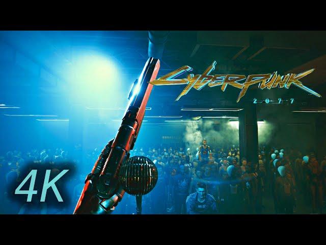 Johnny Silverhand (Keanu Reeves) First Appearance in Cyberpunk 2077 - Full Mission [4k]