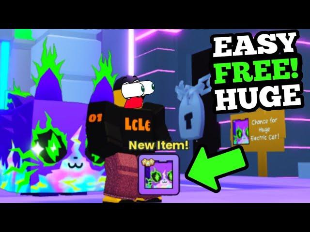 The EASIEST FREE HUGE in Pet Sim 99 (30mins with ONE key!)