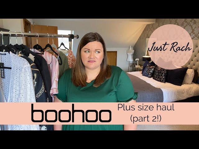 BOOHOO TRY ON HAUL - PLUS SIZE FASHION JULY 2021 PART 2! | Hit or miss?! | Just Rach 