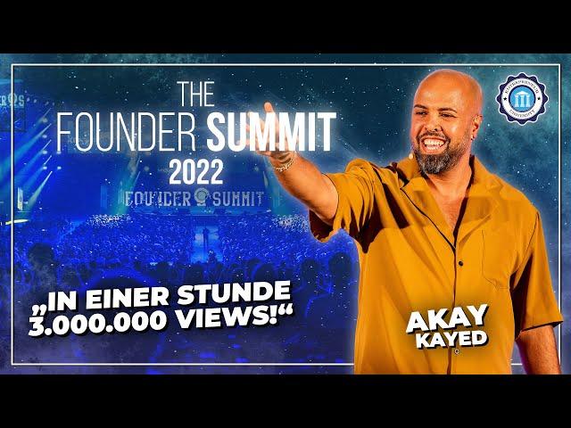 Akay Kayed über seinen Weg zum erfolgreichen Agentur Inhaber! - Founder Summit 2022