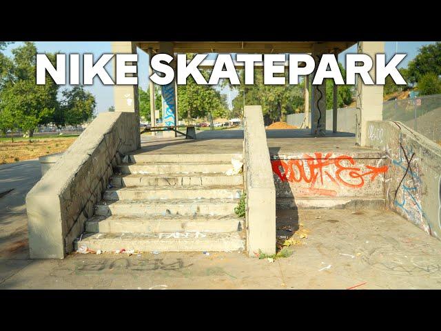 Nike Built An Unusual Skatepark In LA