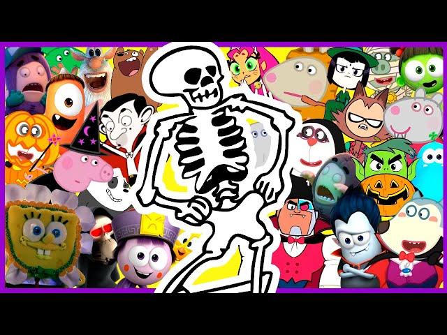 Spooky Scary Skeletons Song (Movies, Games and Series COVER)  Halloween Special