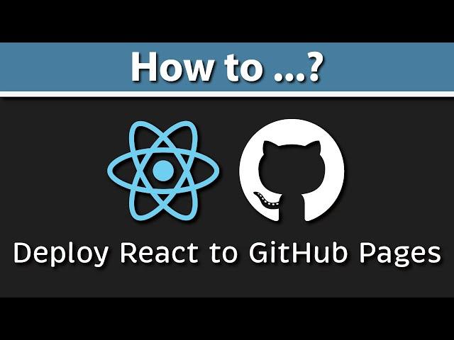 How to Deploy Create React App to GitHub Pages? (Custom Domain & GitHub Actions)