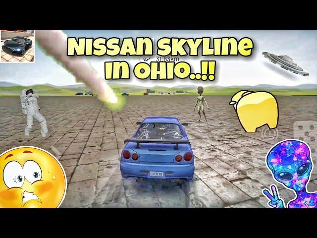 Nissan Skyline in Ohio|| Extreme car driving simulator