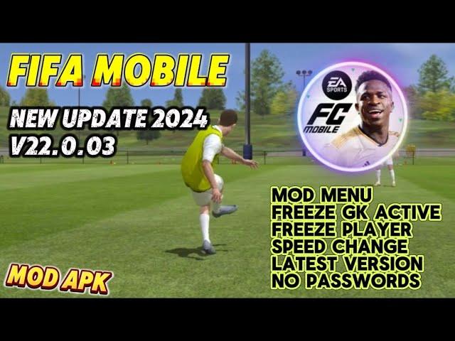 Fifa Mobile Mod Apk 22.0.03 Mod Menu Perfect Skilled Game Freeze Player Latest Version 2024 TERBARU