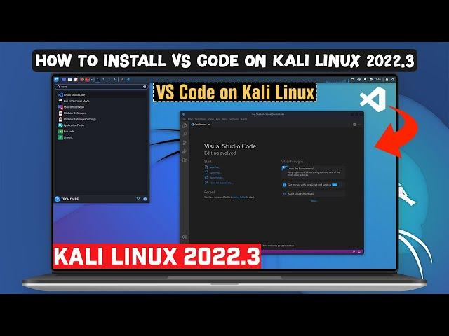 How to Install Visual Studio Code on Kali Linux 2022.3