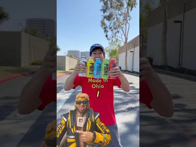 Chose the WRONG flavor  #funnyshorts #loganpaul #loganpaulshorts #prime #primehydration