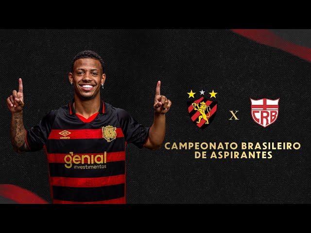 AO VIVO E COM IMAGENS: SPORT X CRB | BRASILEIRÃO DE ASPIRANTES