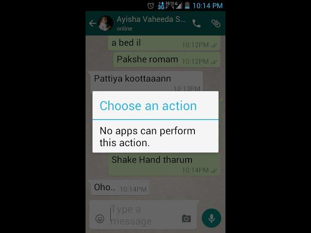 How to Fix "Choose an Action. No apps can perform this action"  in 3 simple steps