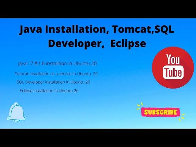 #User Administration|| Debian Installation # Java Installation # Tomcat #|Eclipse# SQL Developer