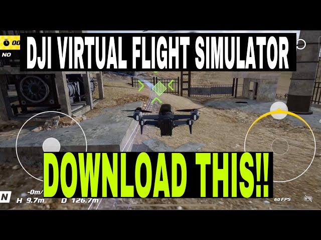 DJI VIRTUAL FLIGHT FPV SIMULATOR APP | REVIEW