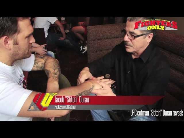 Jacob 'Stitch' Duran explains how to wrap hands