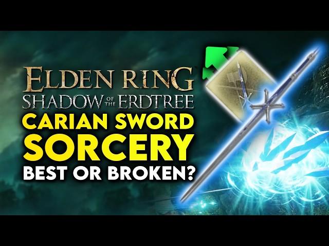 Elden Ring Shadow Of The Erdtree - Did Best Intelligence Builds Change? Carian Sorcery Sword Buffs