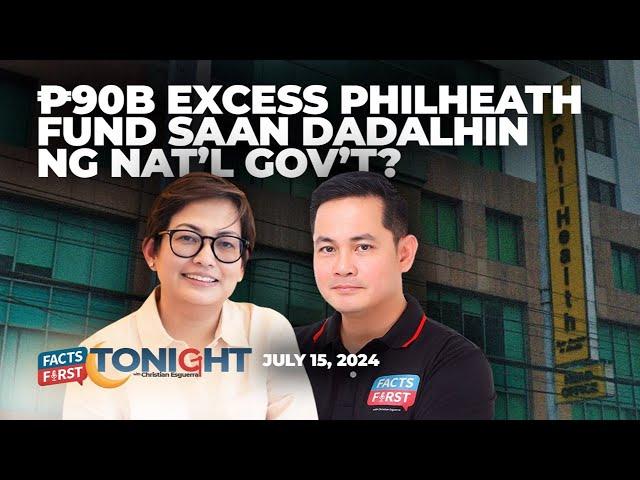 P90-B Philhealth excess funds, saan dadalhin?