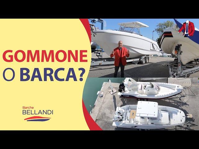 Gommone o barca? Guida completa alle caratteristiche, ai pro e ai contro / Nautica in pillole