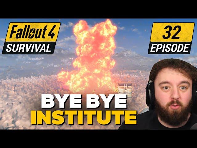 Destroying The Institute | Fallout 4 Fists Only | Ep. 32