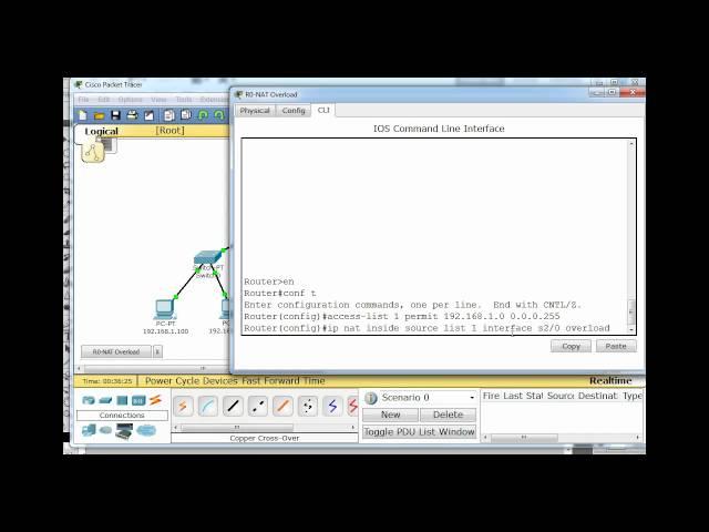 Setup NAT for the Cisco CCNA w/ Packet Tracer - Part 4