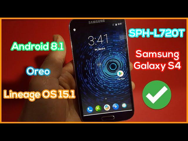 Install Lineage OS 15.1 on Samsung S4 SPH-L720T - Custom Rom Android 8.1 Oreo