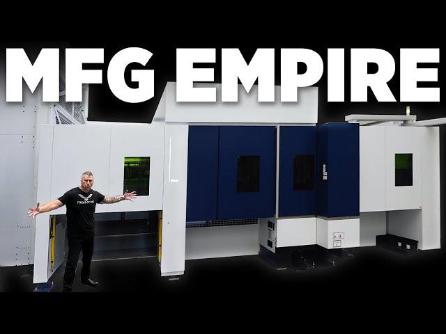 15,000 EMPLOYEES | The MASSIVE TRUMPF CNC MACHINES | Manufacturing Campus Tour