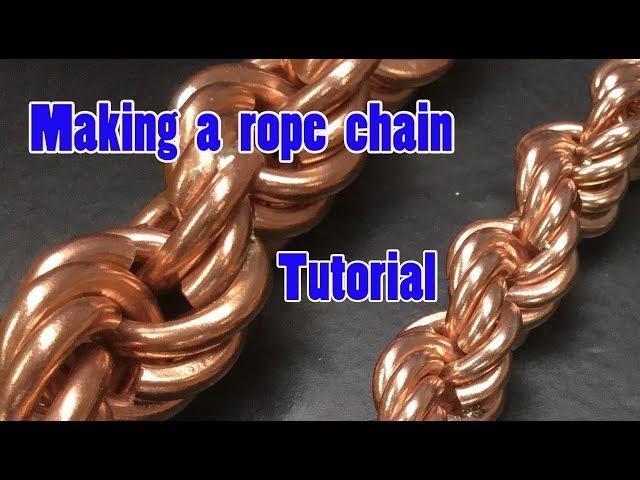 Make 2 different size rope chains (part 2) Tutorial