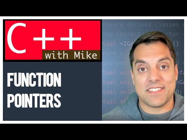 Function pointers, typedef a function pointer, and std::function | Modern Cpp Series Ep. 30