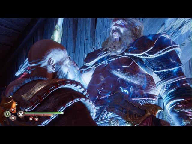 GoW Ragnarok: Kratos vs Thor in Asgard | GMGOW Difficulty (PS5)