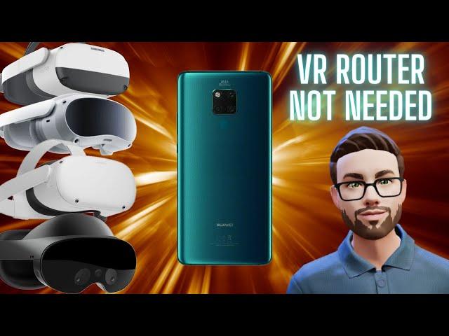  No VR Router Needed! Wireless PCVR With Your Phone 