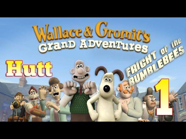 Wallace and Gromit's Grand Adventures. Episode 1: Fright of the Bumblebees. #1 (Русская озвучка)