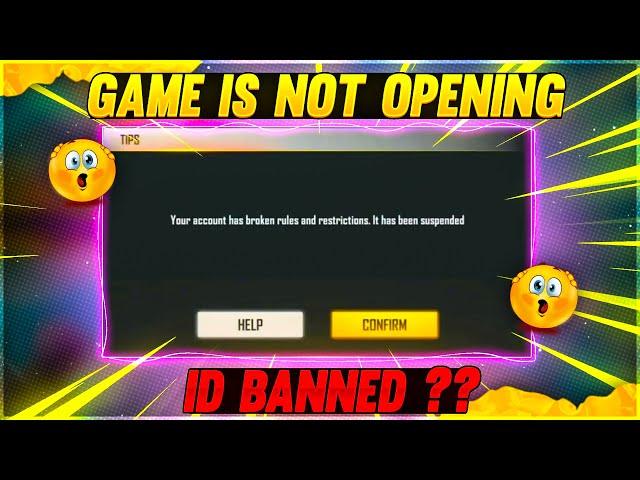 Why Game Is Not Opening ??  OB31 Update  Id Banned ?? #shorts #freefireshorts