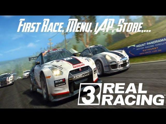 Real Racing 3 - First Race - HD Gameplay Trailer