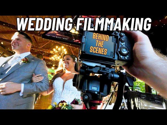 Wedding Filmmaking Behind The Scenes SOLO! | Sony a7R V Simple Wedding Video