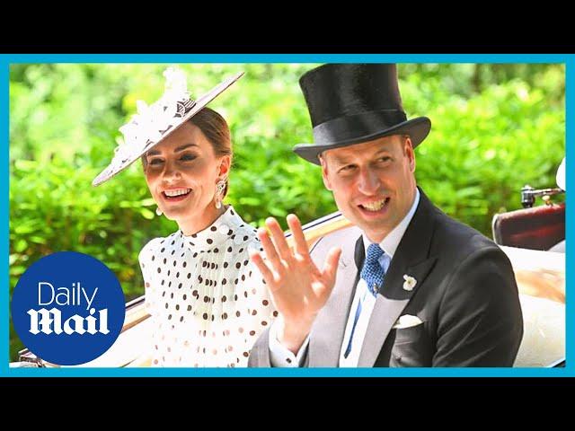 Royal Ascot: Kate Middleton and Prince William make surprise appearance