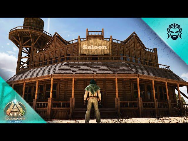 I Built a Western Saloon! - ARK Scorched Earth [E11]