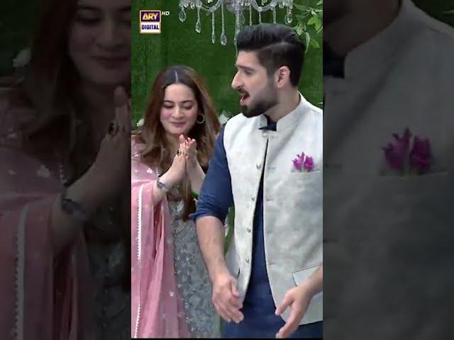 Aiman Khan & Muneeb Butt | Couple Dance #GoodMorningPakistan