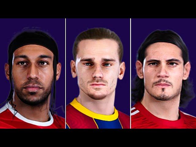 eFootball PES 2021 Season Update - All the faces of Data Pack 6.00 ~ DLC 6.0