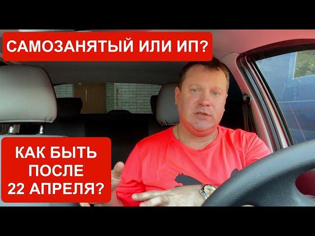 Налоги самозанятого или ИП: что выгоднее и как быть должникам в такси после 22 апреля? Яндекс Такси.