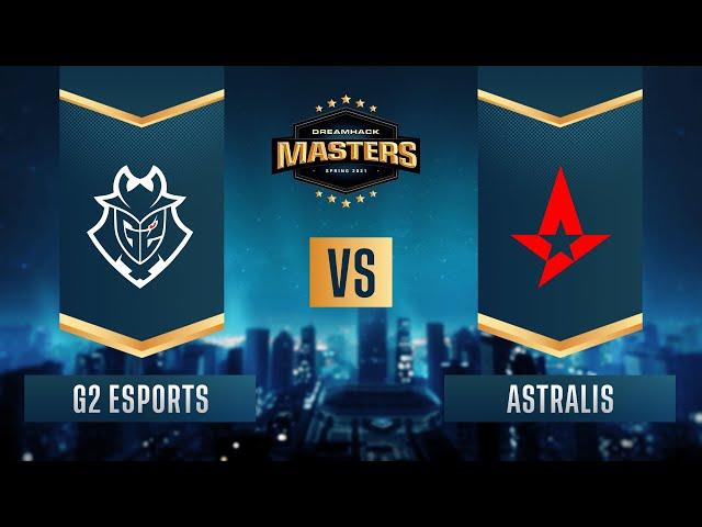 CS:GO - G2 Esports vs. Astralis [Train] Map 1 - DreamHack Masters Spring 2021 - Quarter-final