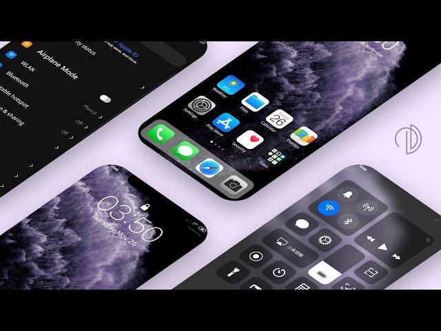 Pure iOS 13 Dark Theme For MiUi 11 // Dark iOS 13 Theme // MiUi 11 iOS Dark Theme