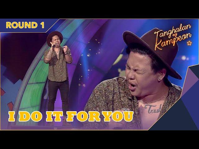 Chito Ricafrente does it all by singing 'I Do It For You' by Bryan Adams | TiktoClock