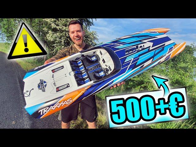 Das BESTE ferngesteuerte XXL BOOT was ich jemals hatte! -Traxxas M41 Widebody