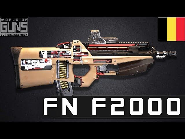 How does FN F2000 rifle work?