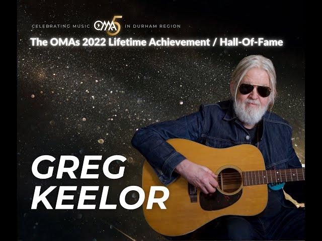 Greg Keelor - Lifetime Achievement Acceptance Speech at The OMAs 2022 Award Show, September 29, 2022