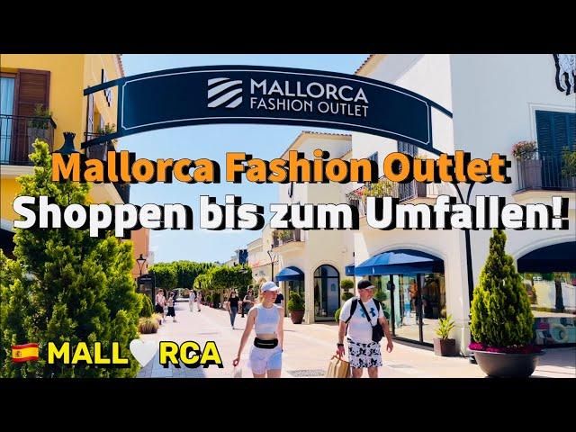 Palma de Mallorca️MALLORCA islandNEW Shoppingtag im Fashion Outlet TOP! spain #mallorca #vlog