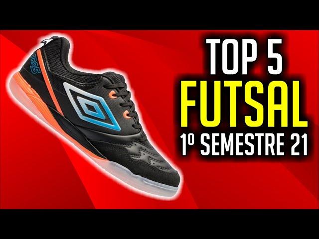 Top 5: Melhores chuteiras de FUTSAL 1º Semestre 2021 - Camisas e Chuteiras