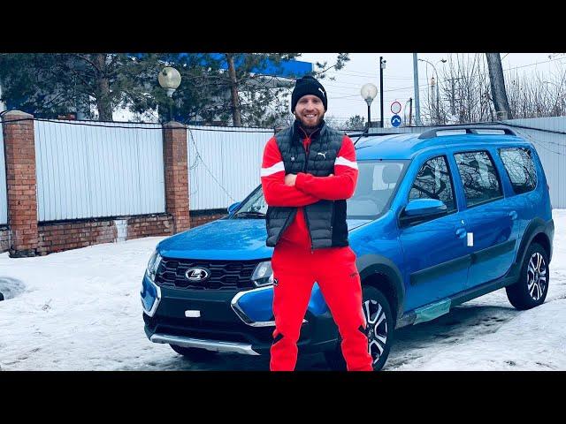 Lada Largus Cross 5 мест Comfort Multimedia 2021г. Лазурно-синий